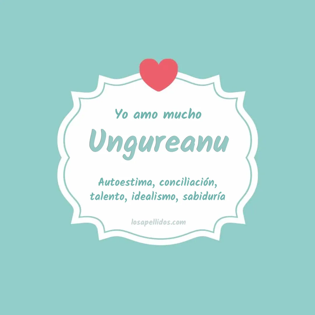 Yo amo mucho Ungureanu