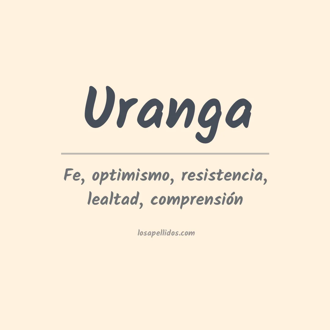 Apellido Uranga