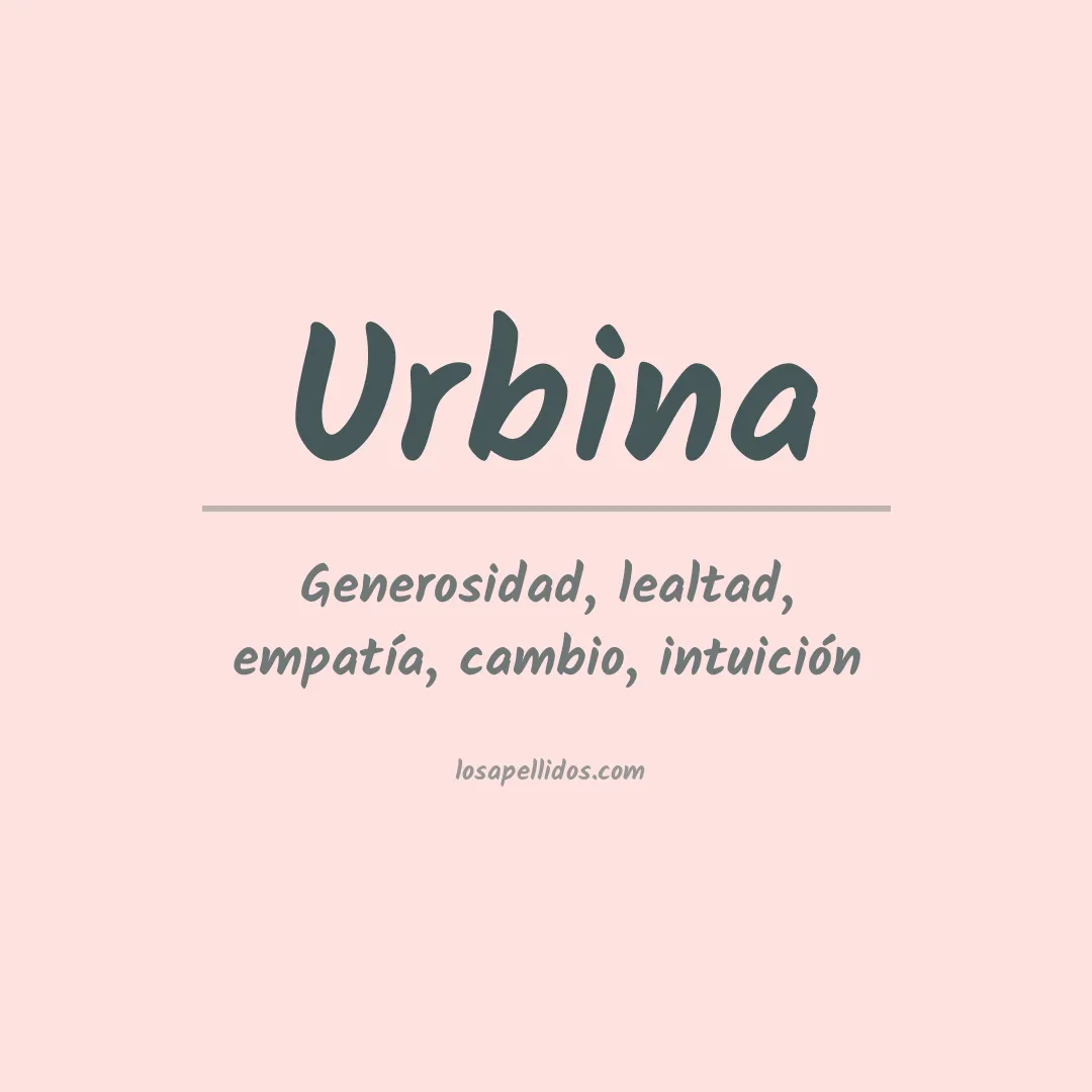 Apellido Urbina