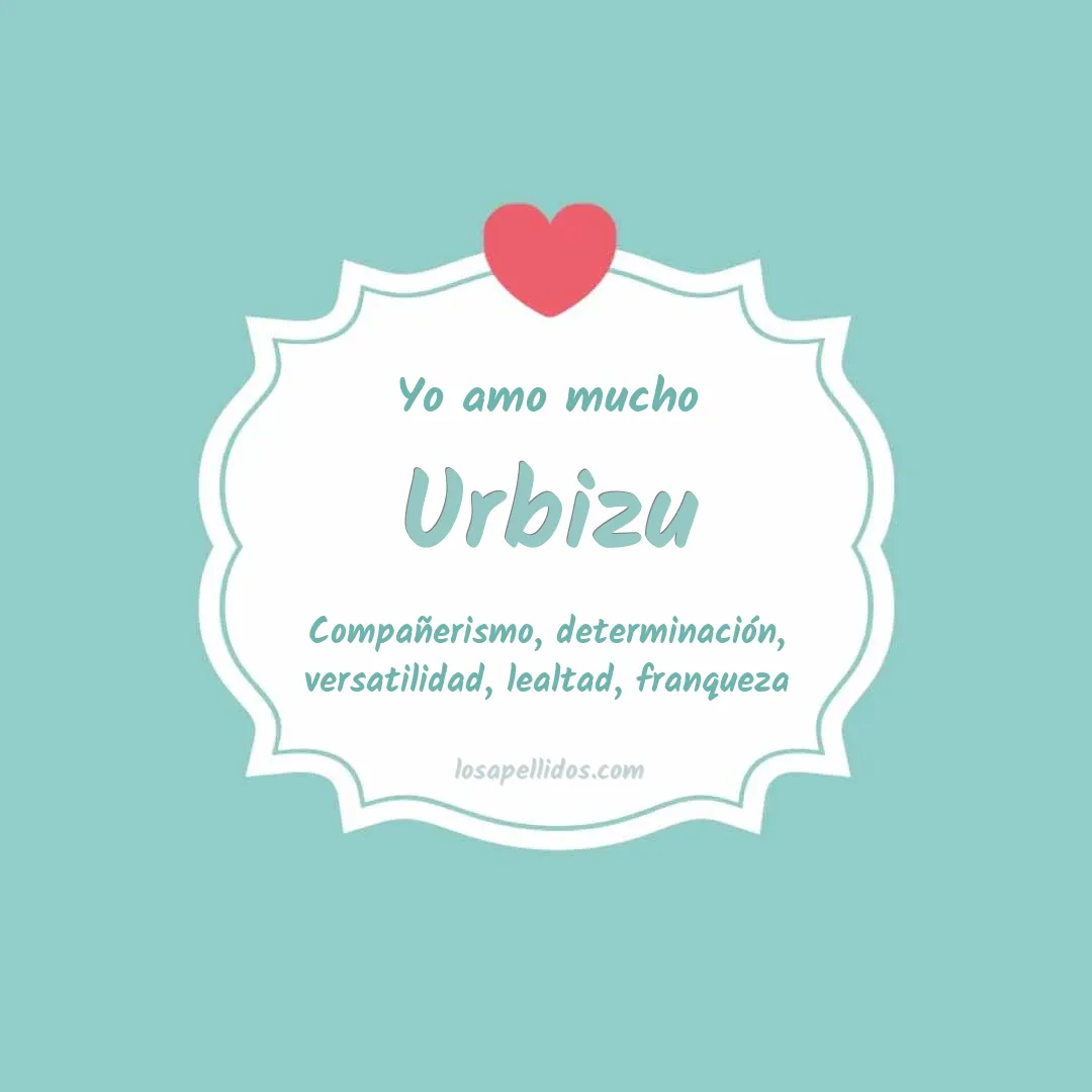 Yo amo mucho Urbizu