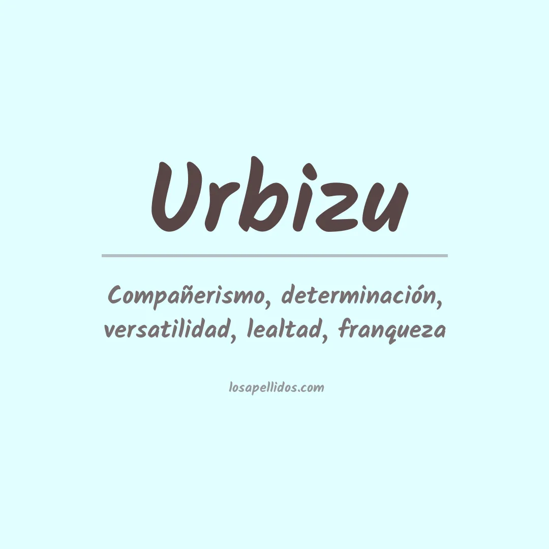 Apellido Urbizu