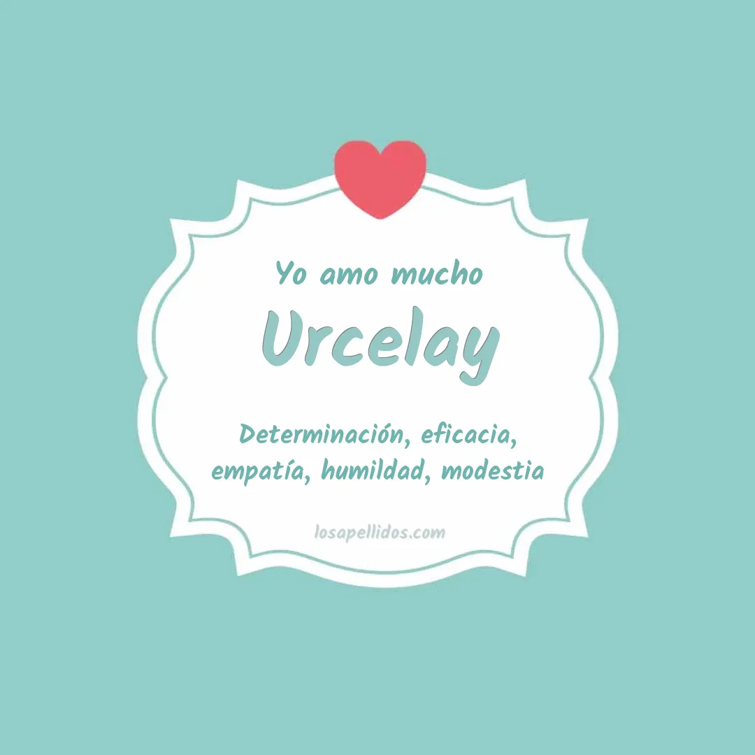 Yo amo mucho Urcelay