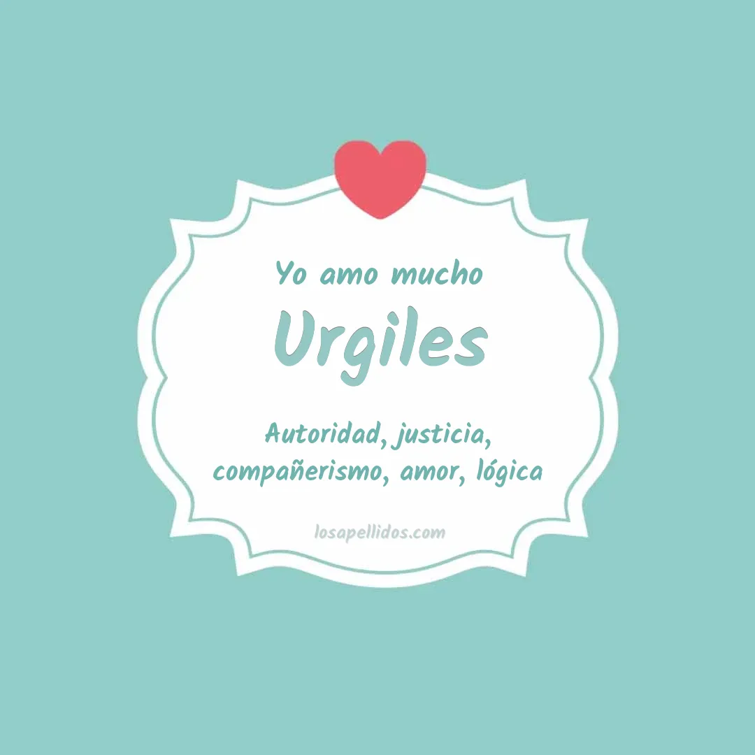 Yo amo mucho Urgiles