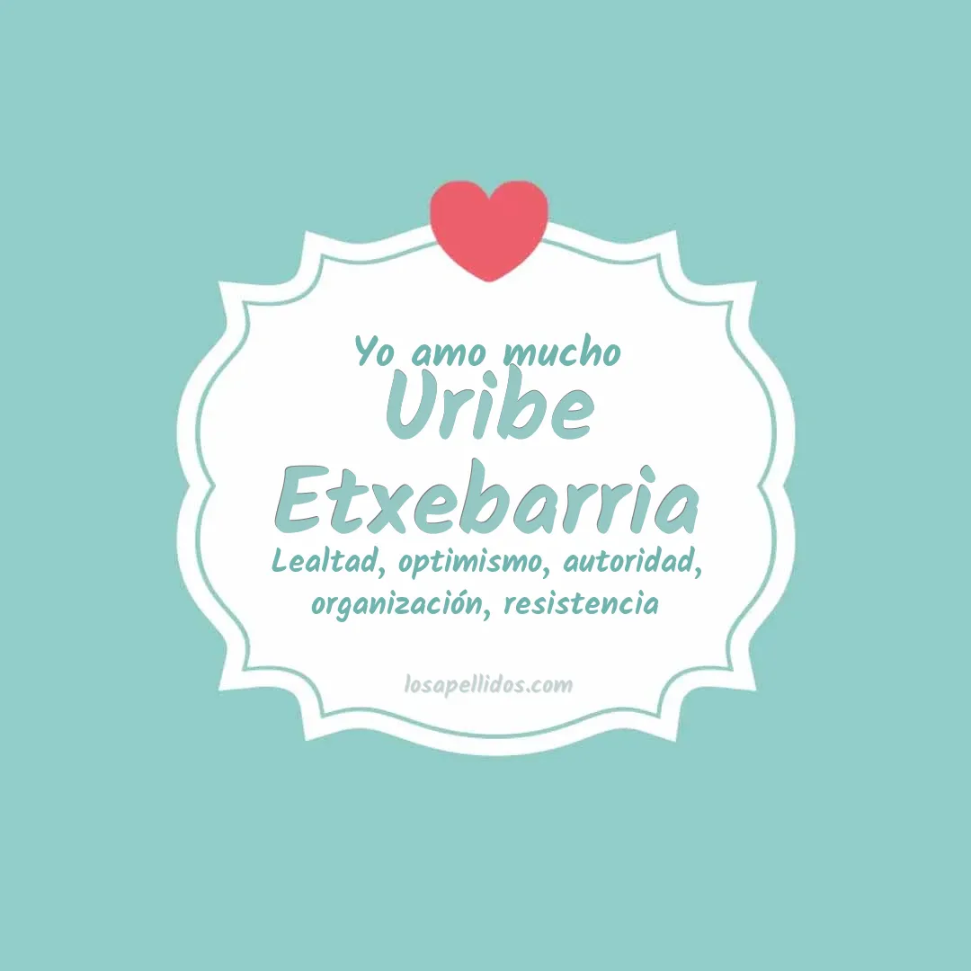 Yo amo mucho Uribe etxebarria