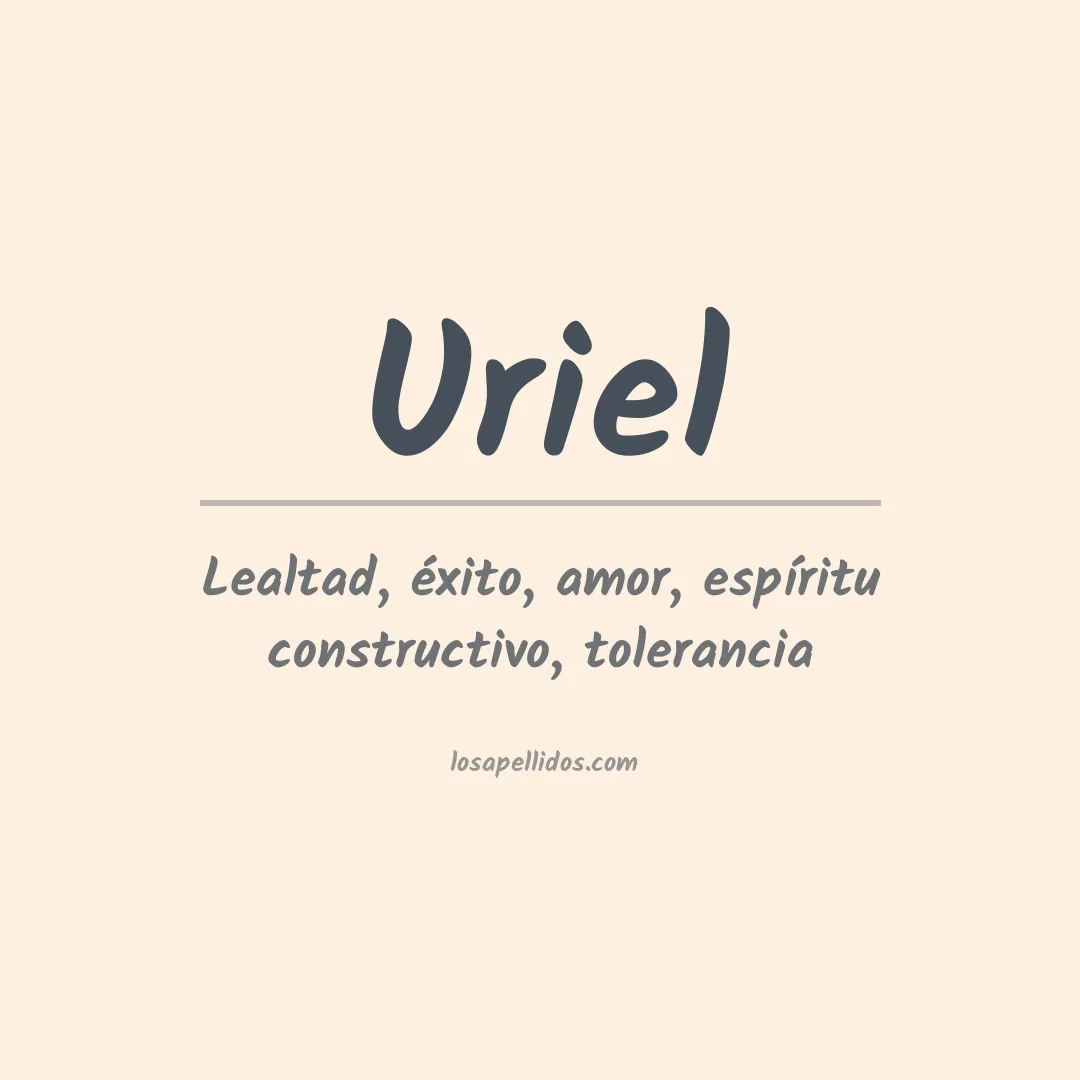 Apellido Uriel