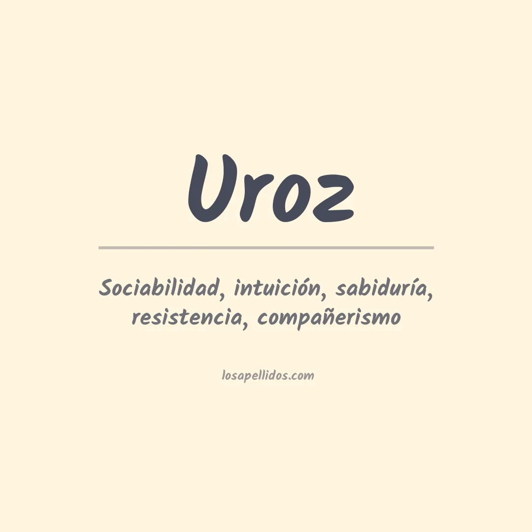 Apellido Uroz