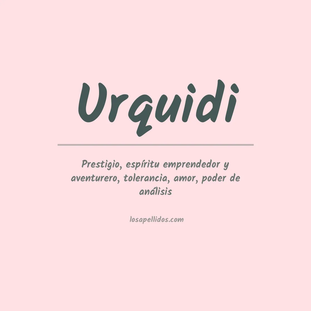 Apellido Urquidi