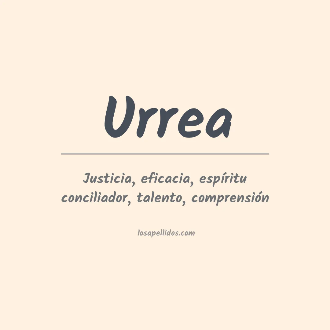 Apellido Urrea