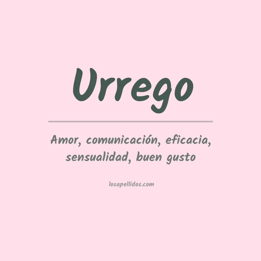 Apellido Urrego