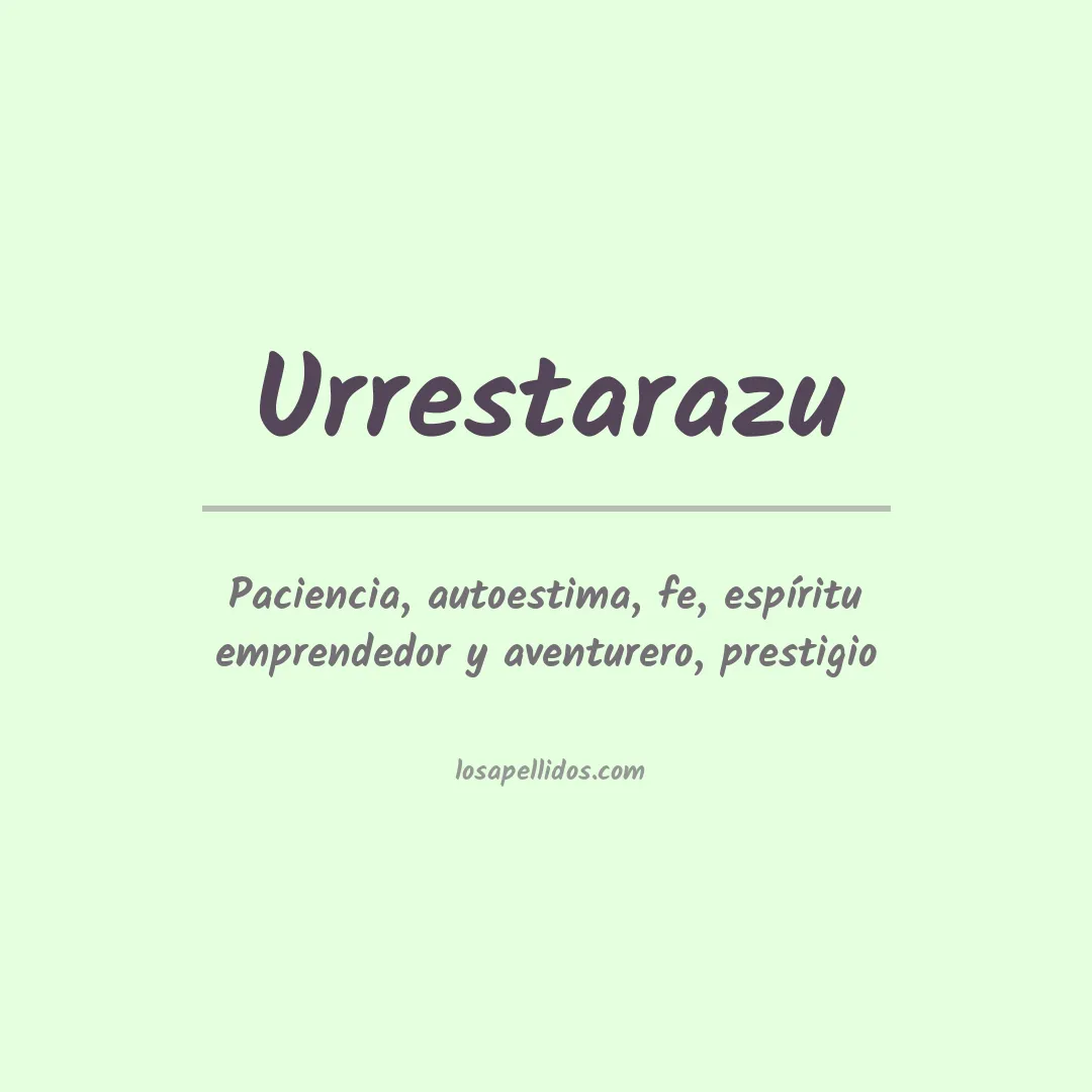 Apellido Urrestarazu