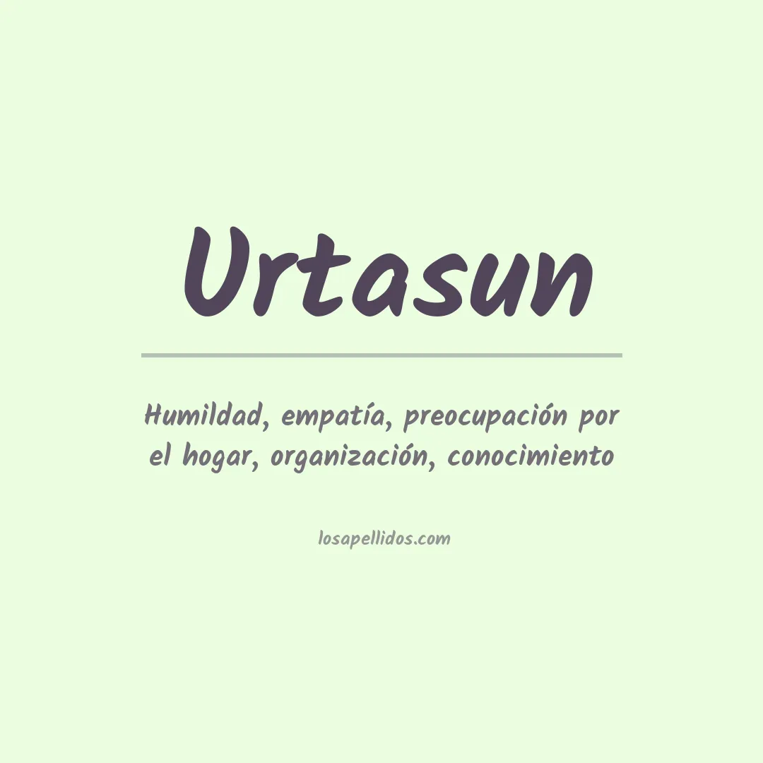 Apellido Urtasun
