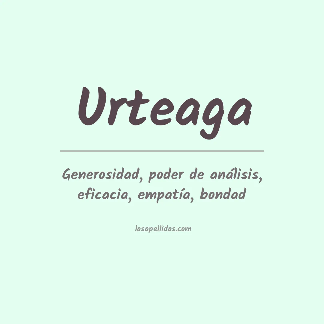 Apellido Urteaga