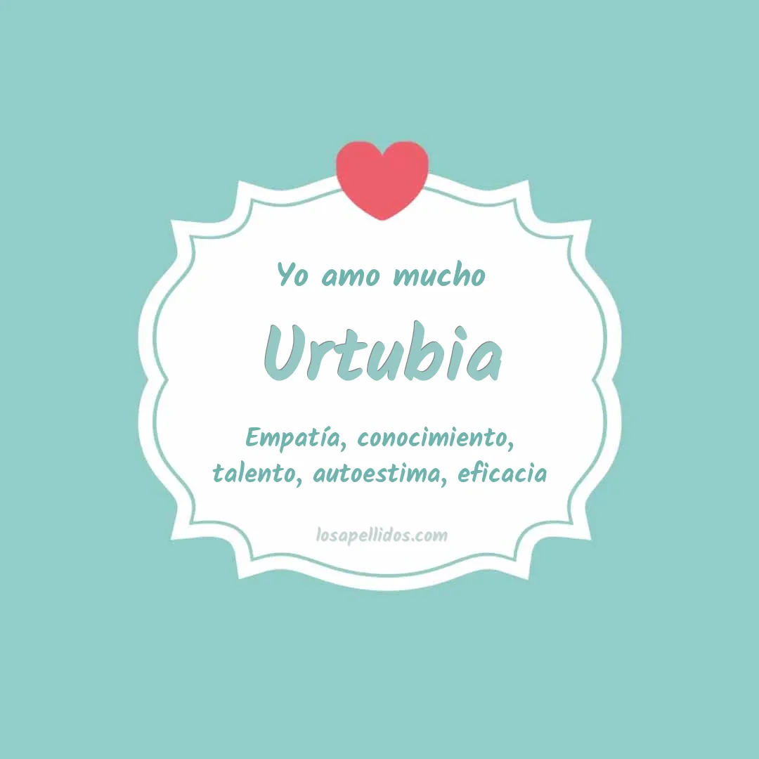 Yo amo mucho Urtubia