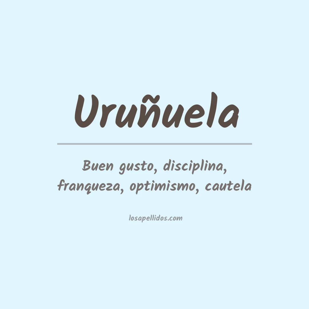 Apellido Uruñuela