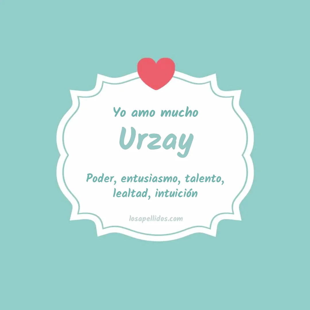 Yo amo mucho Urzay