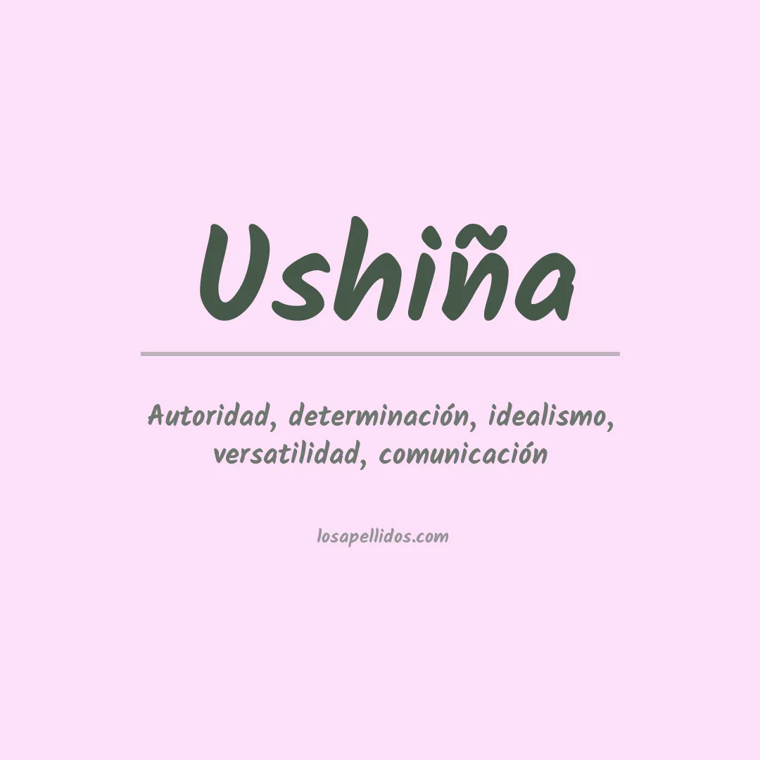 Apellido Ushiña