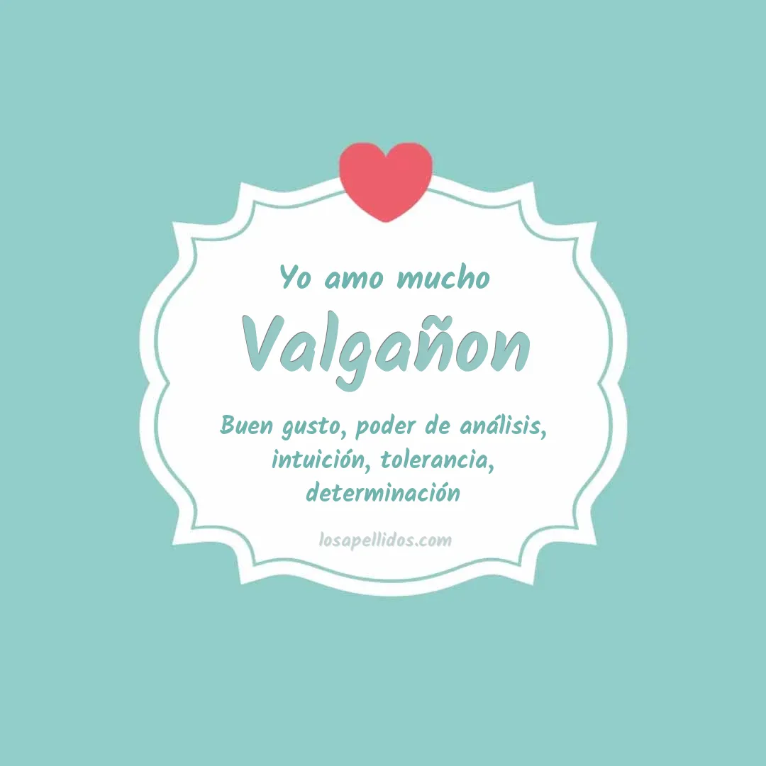 Yo amo mucho Valgañon
