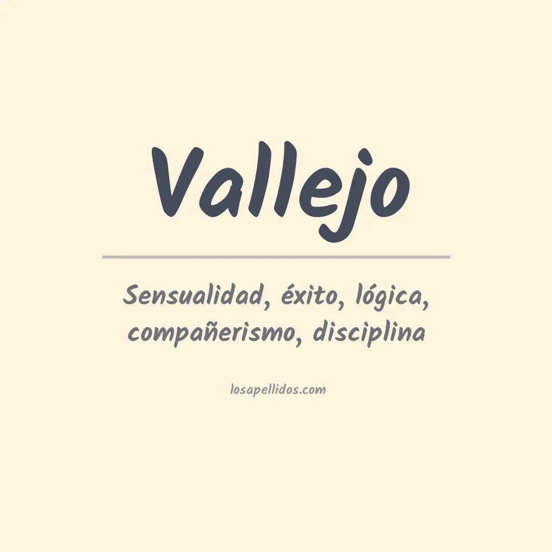 Apellido Vallejo