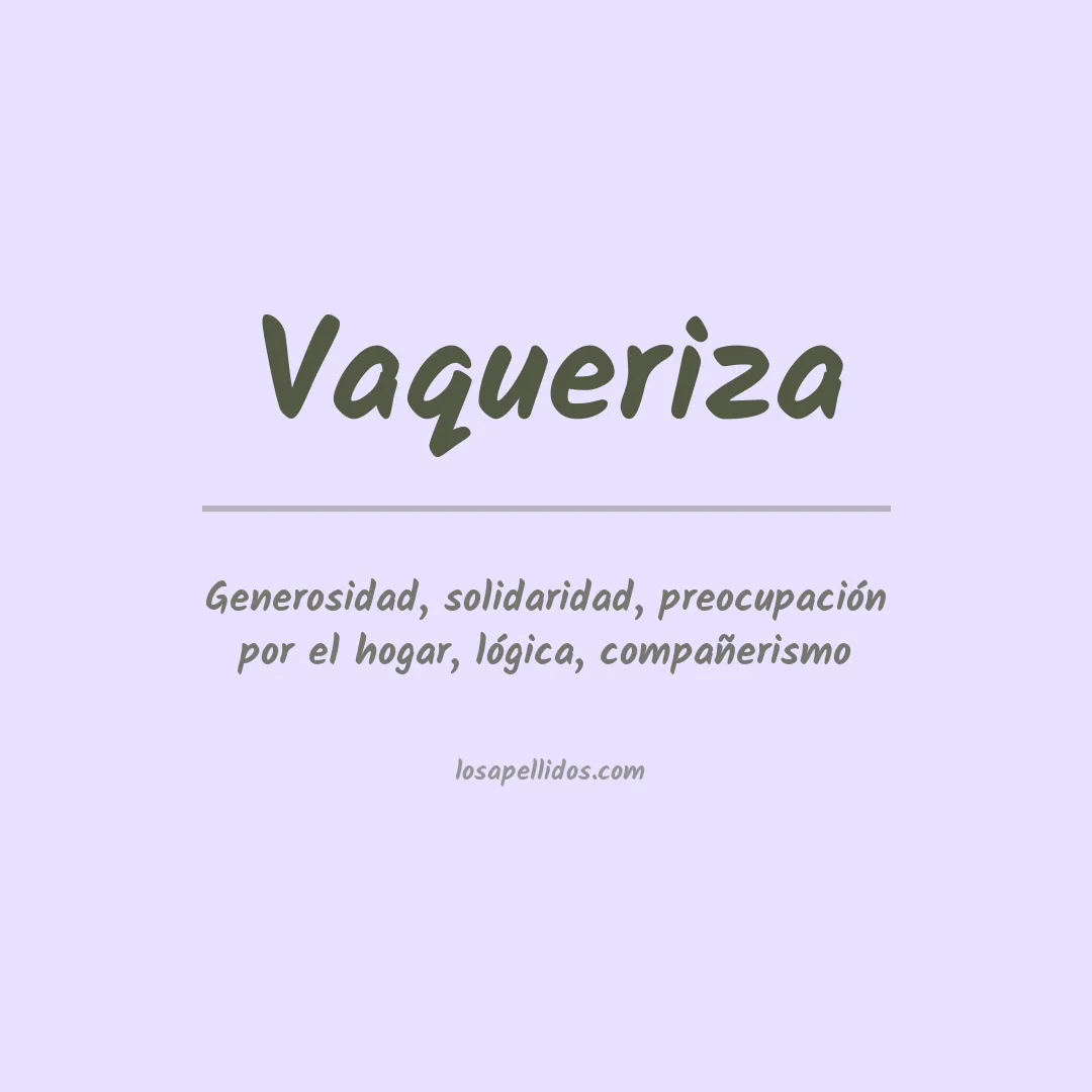 Apellido Vaqueriza