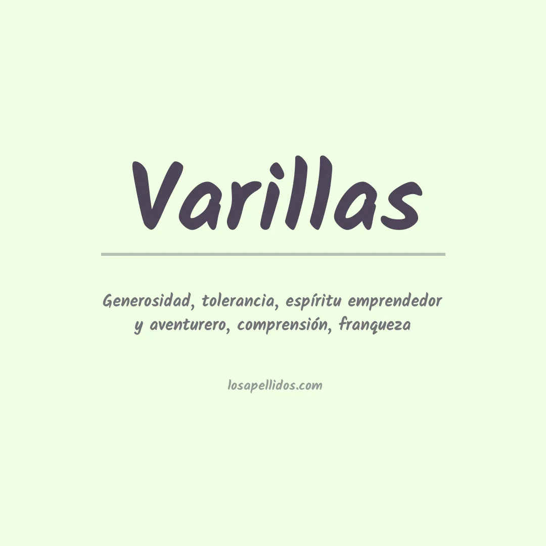 Apellido Varillas