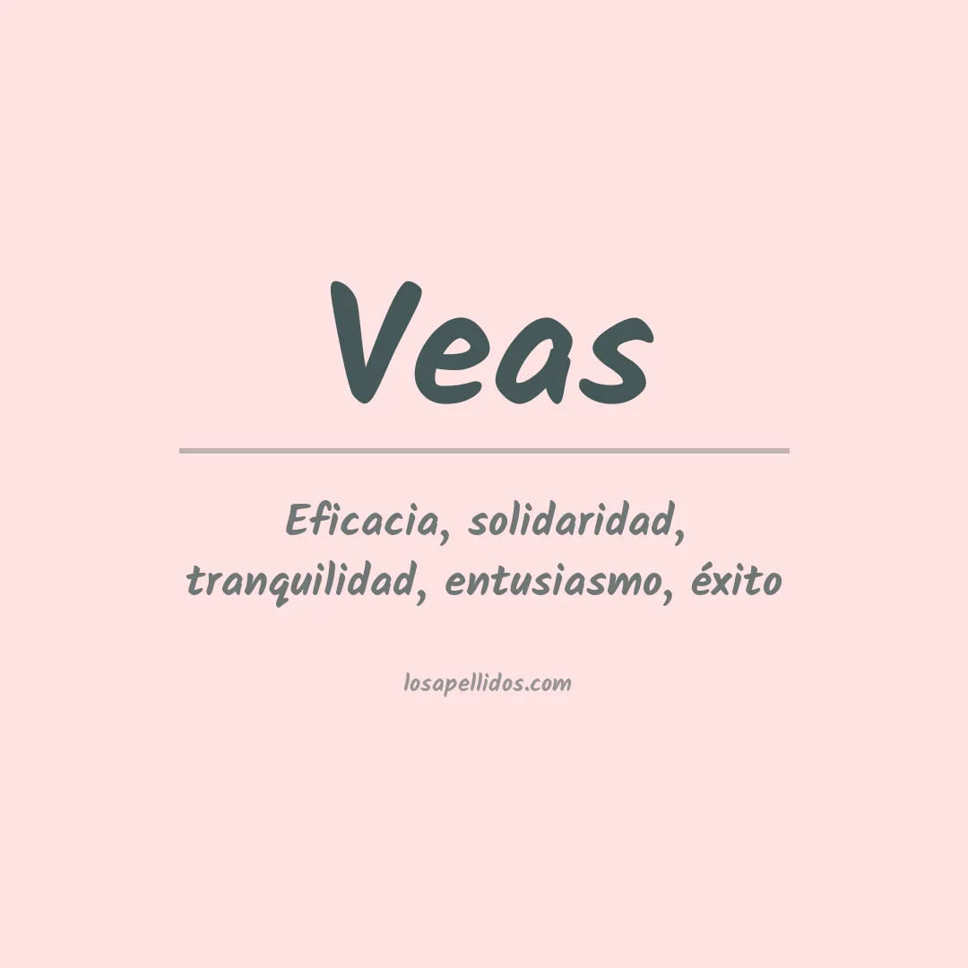 Apellido Veas