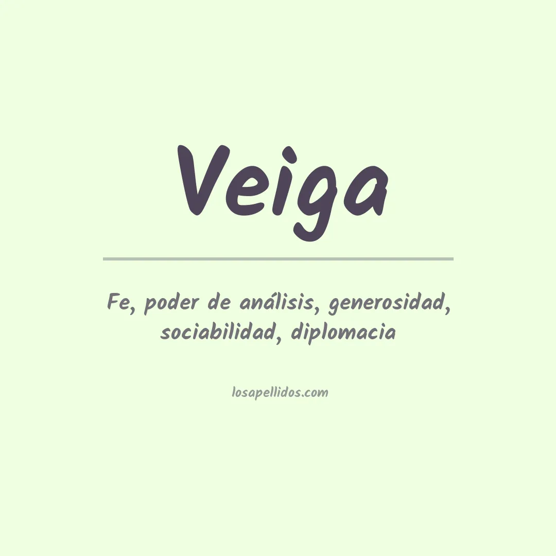 Apellido Veiga