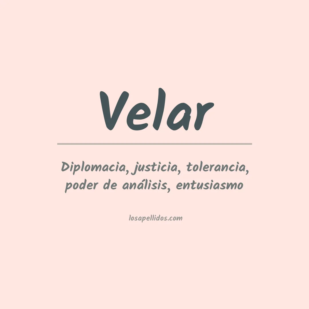 Apellido Velar