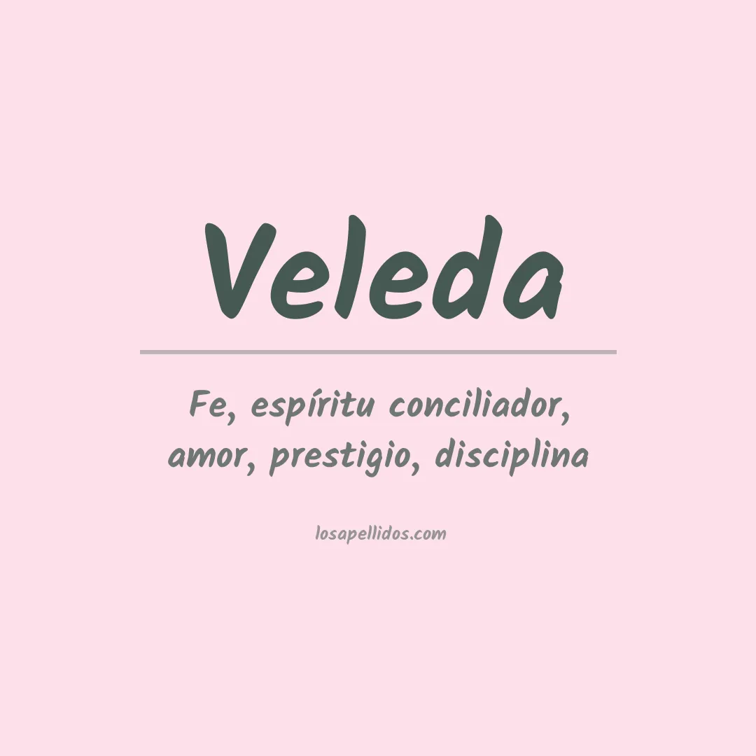 Apellido Veleda