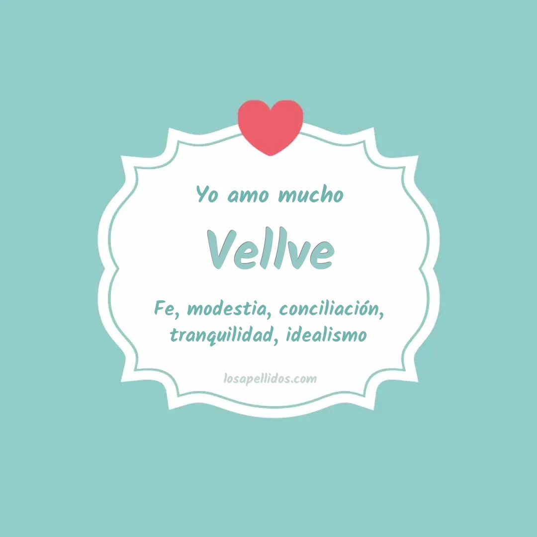 Yo amo mucho Vellve