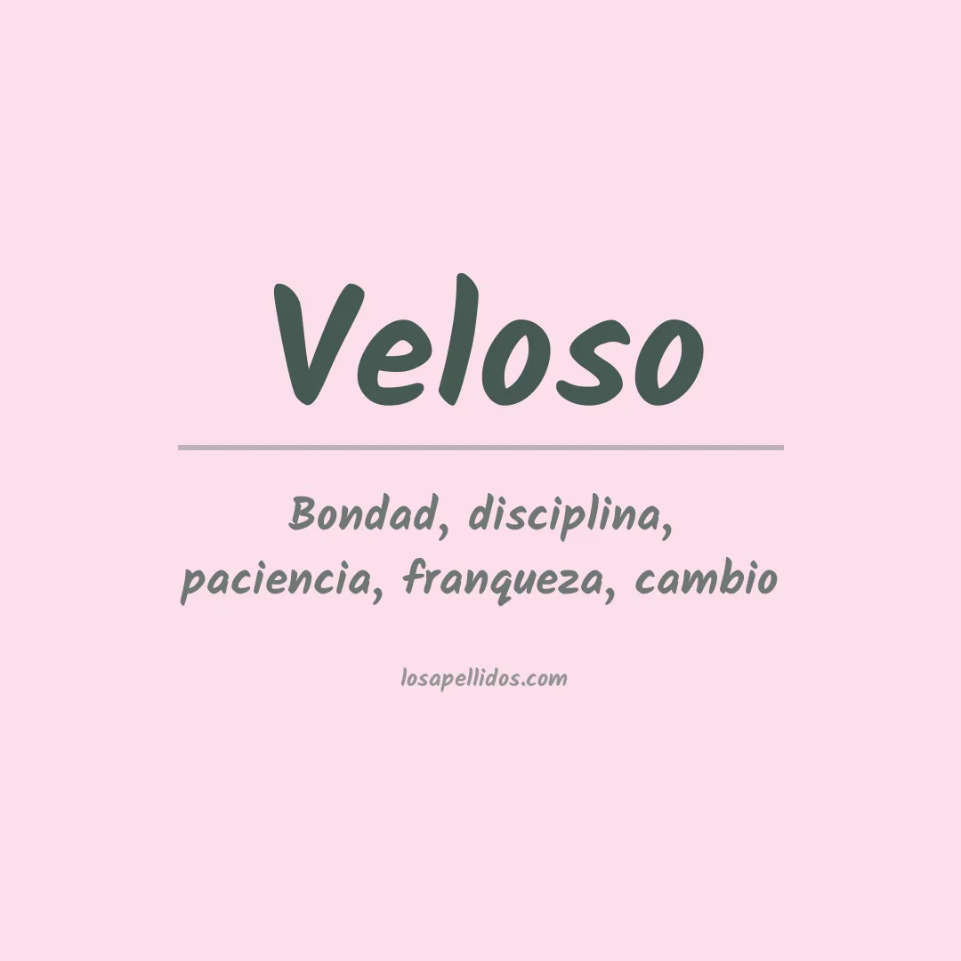 Apellido Veloso