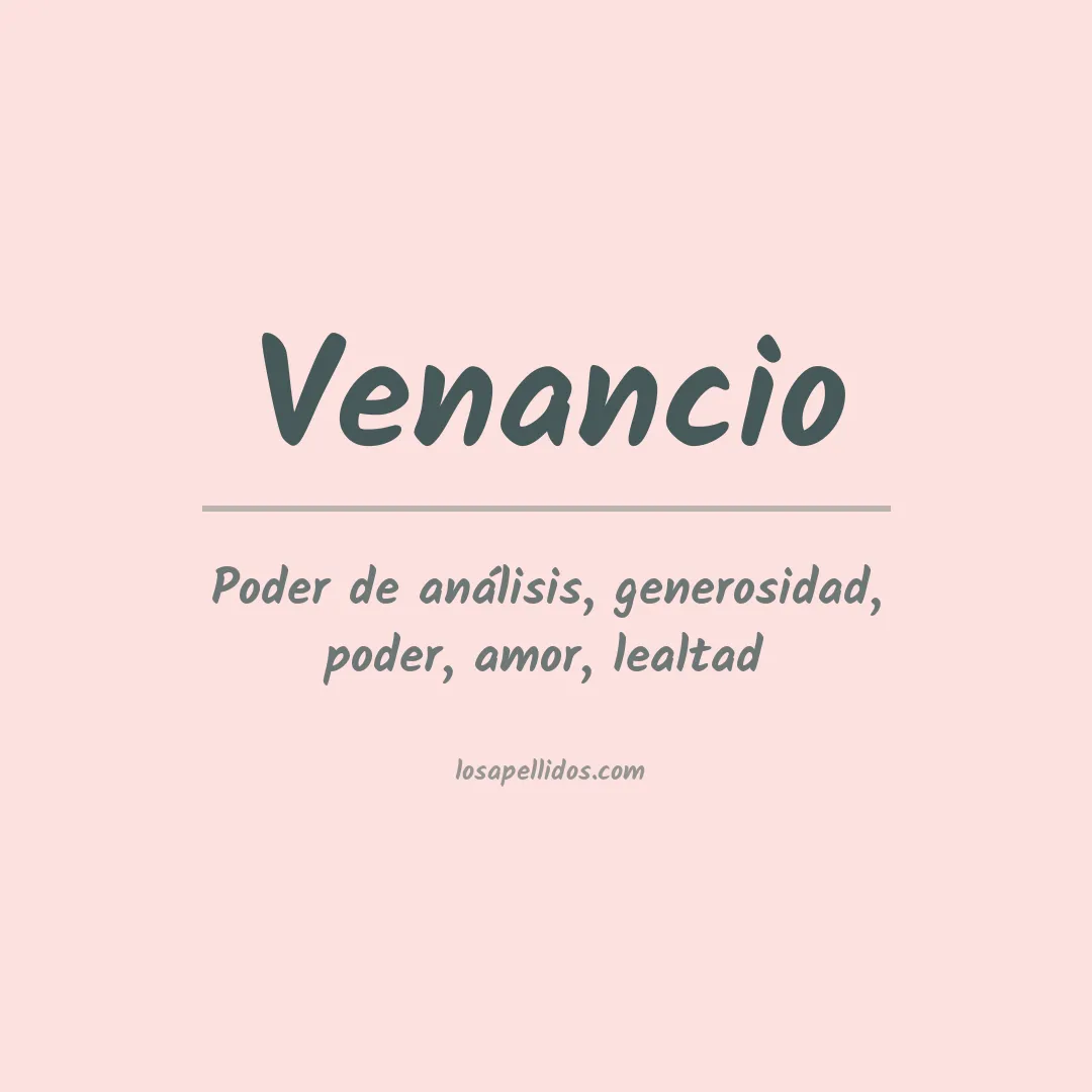 Apellido Venancio