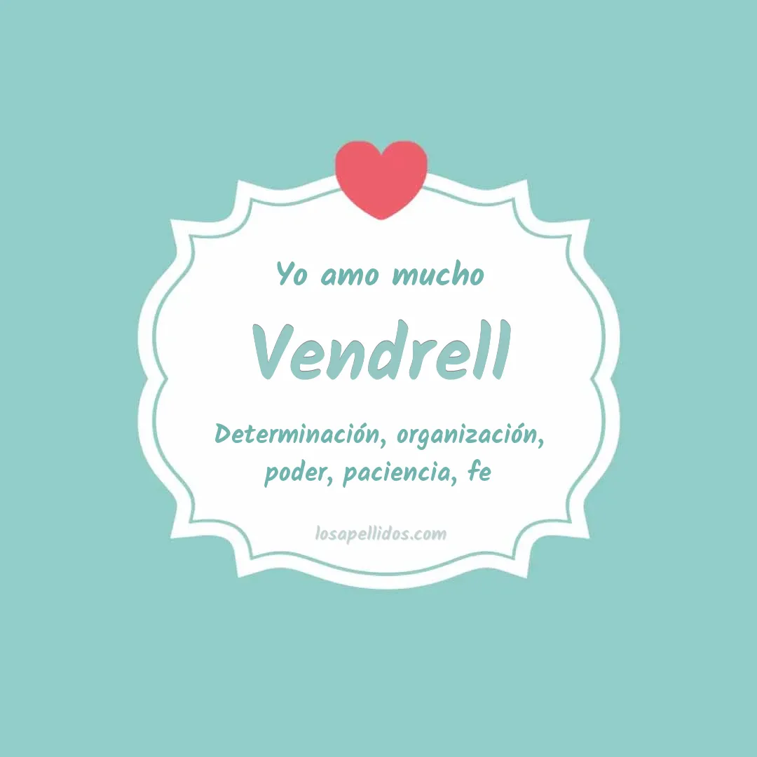 Yo amo mucho Vendrell