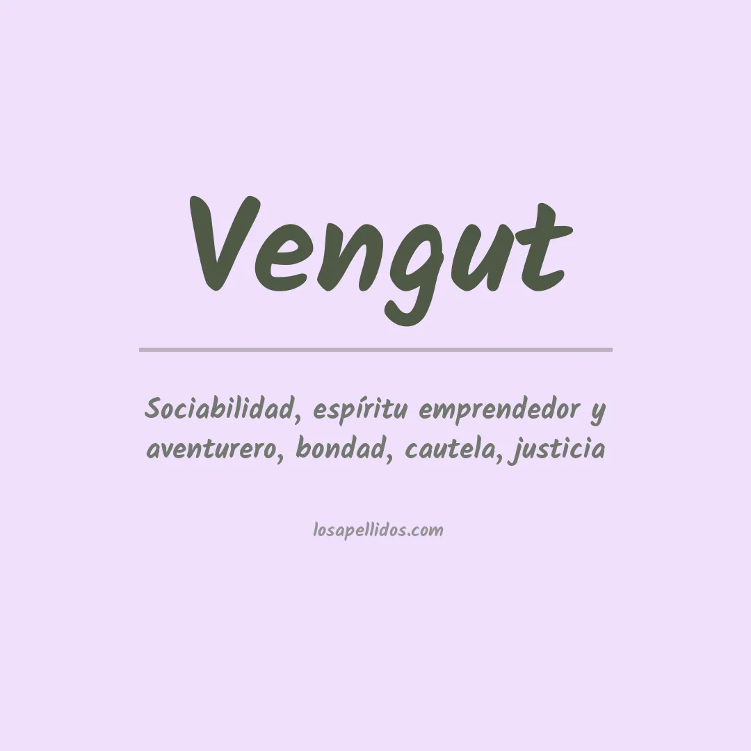 Apellido Vengut