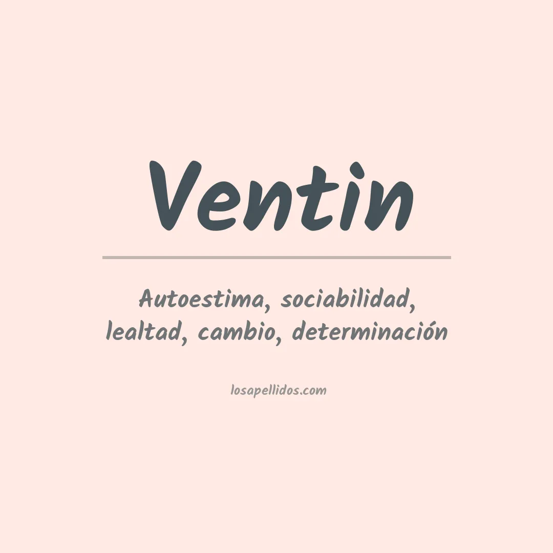 Apellido Ventin