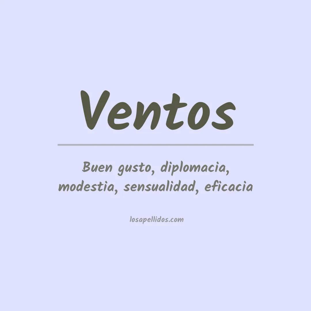Apellido Ventos