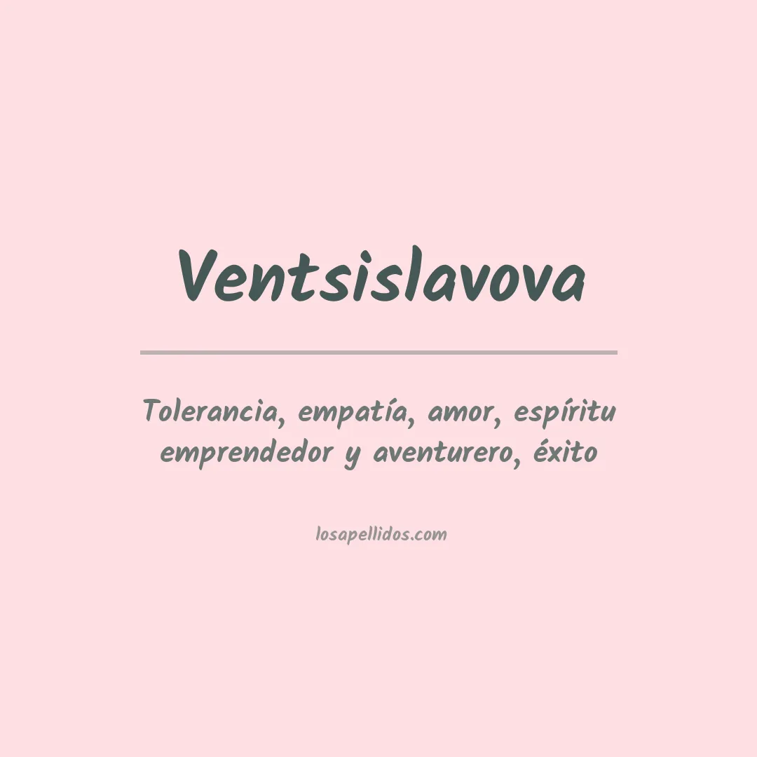 Apellido Ventsislavova