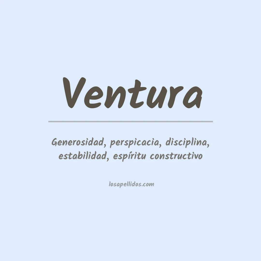 Apellido Ventura