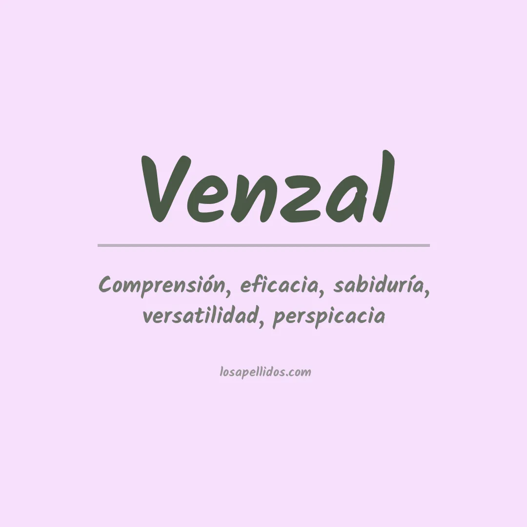 Apellido Venzal