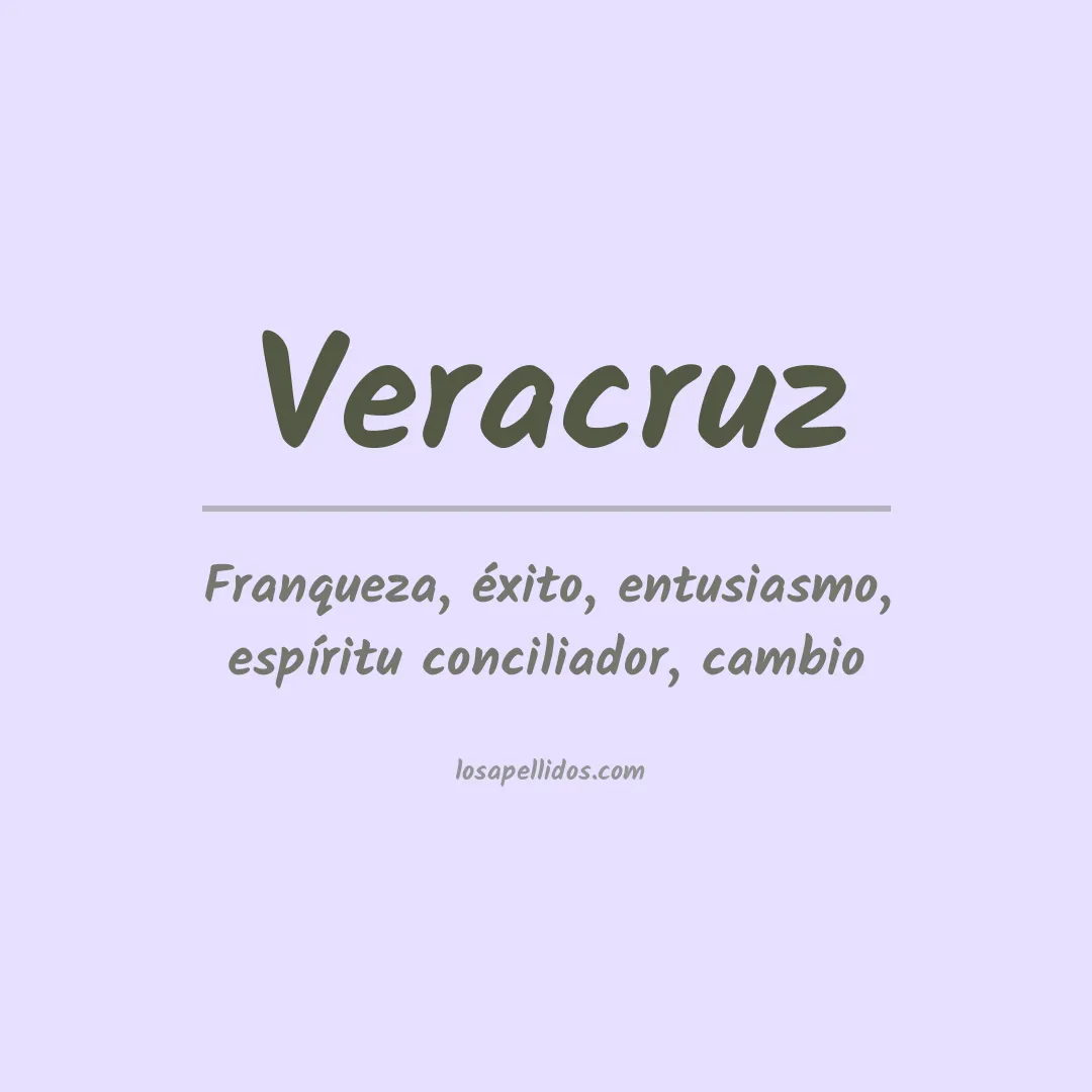 Apellido Veracruz