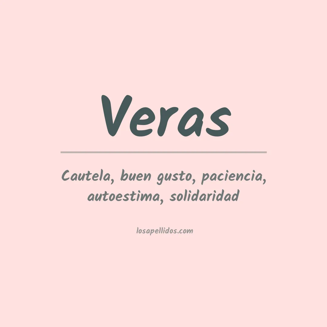 Apellido Veras