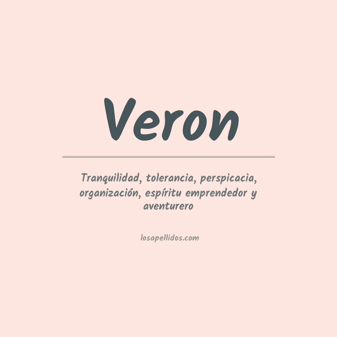 Apellido Veron