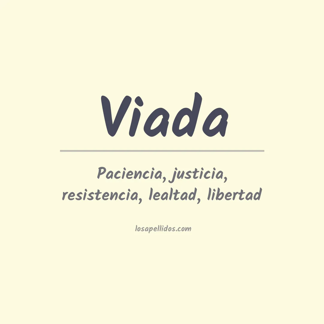 Apellido Viada