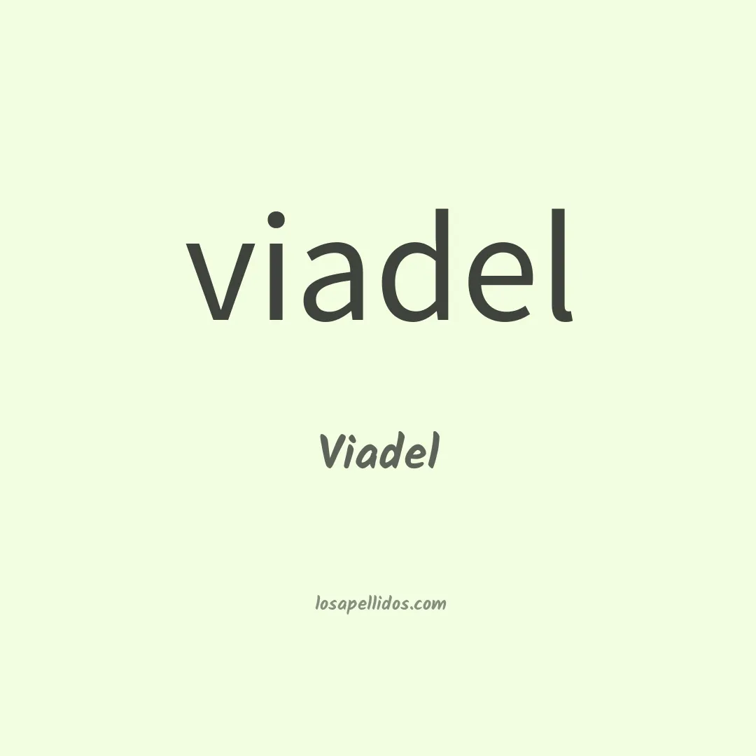 Viadel en chino