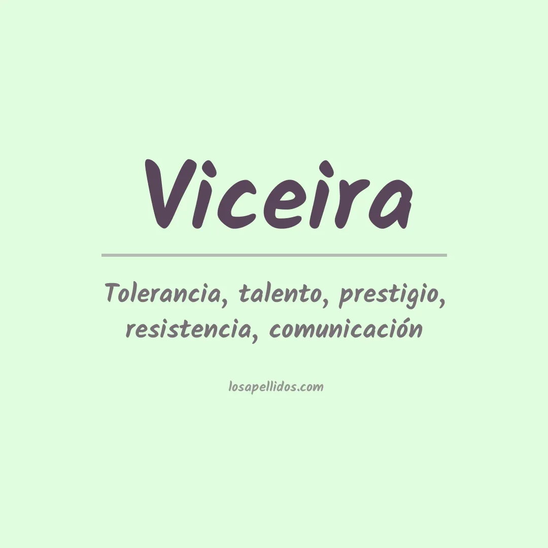 Apellido Viceira
