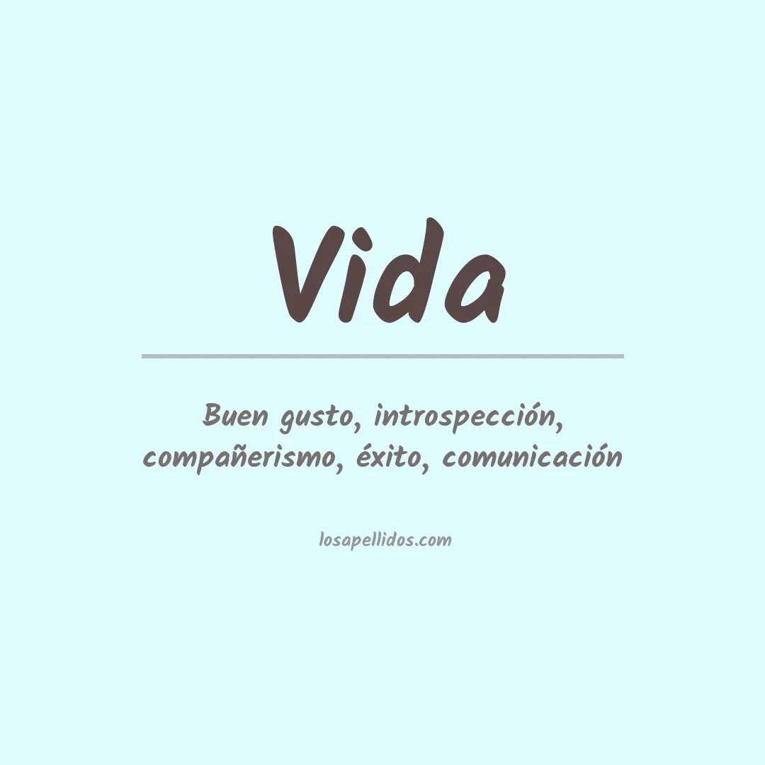 Apellido Vida