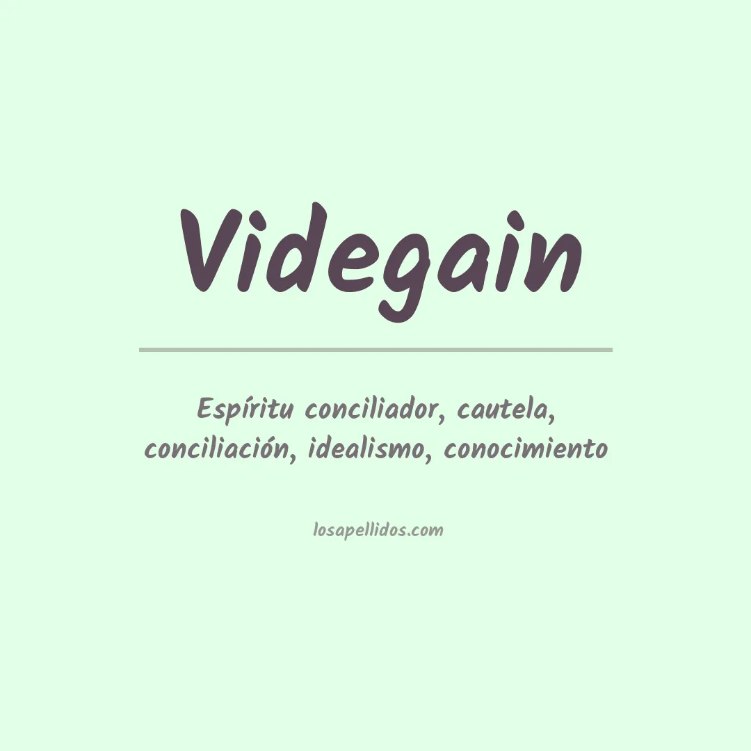 Apellido Videgain