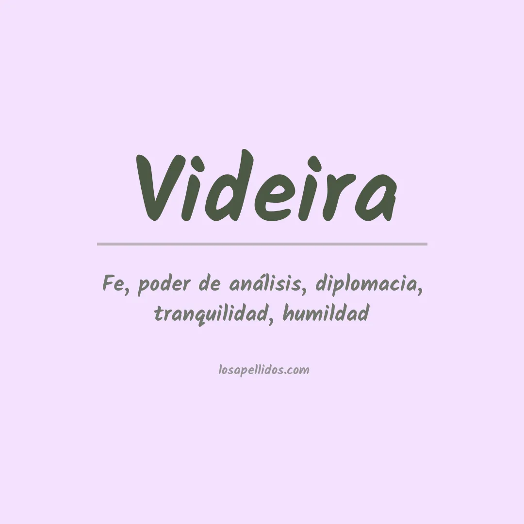 Apellido Videira