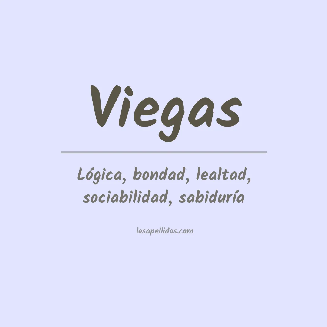 Apellido Viegas