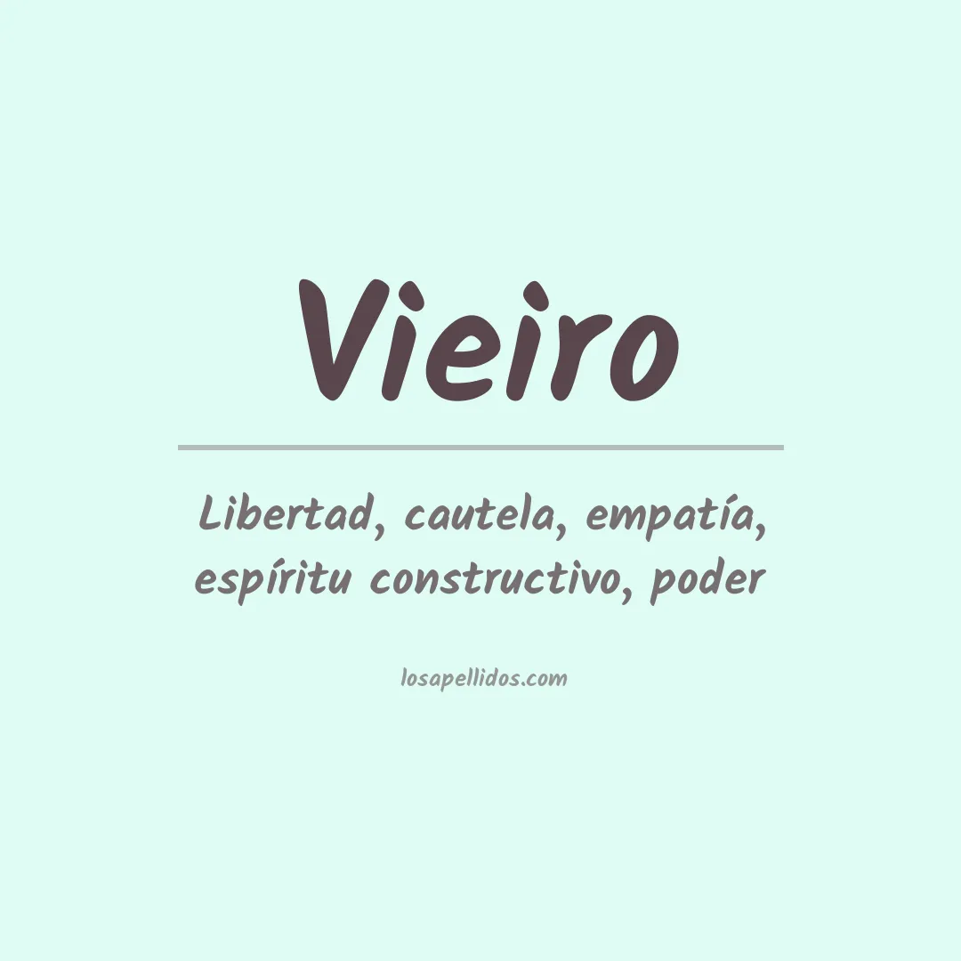 Apellido Vieiro