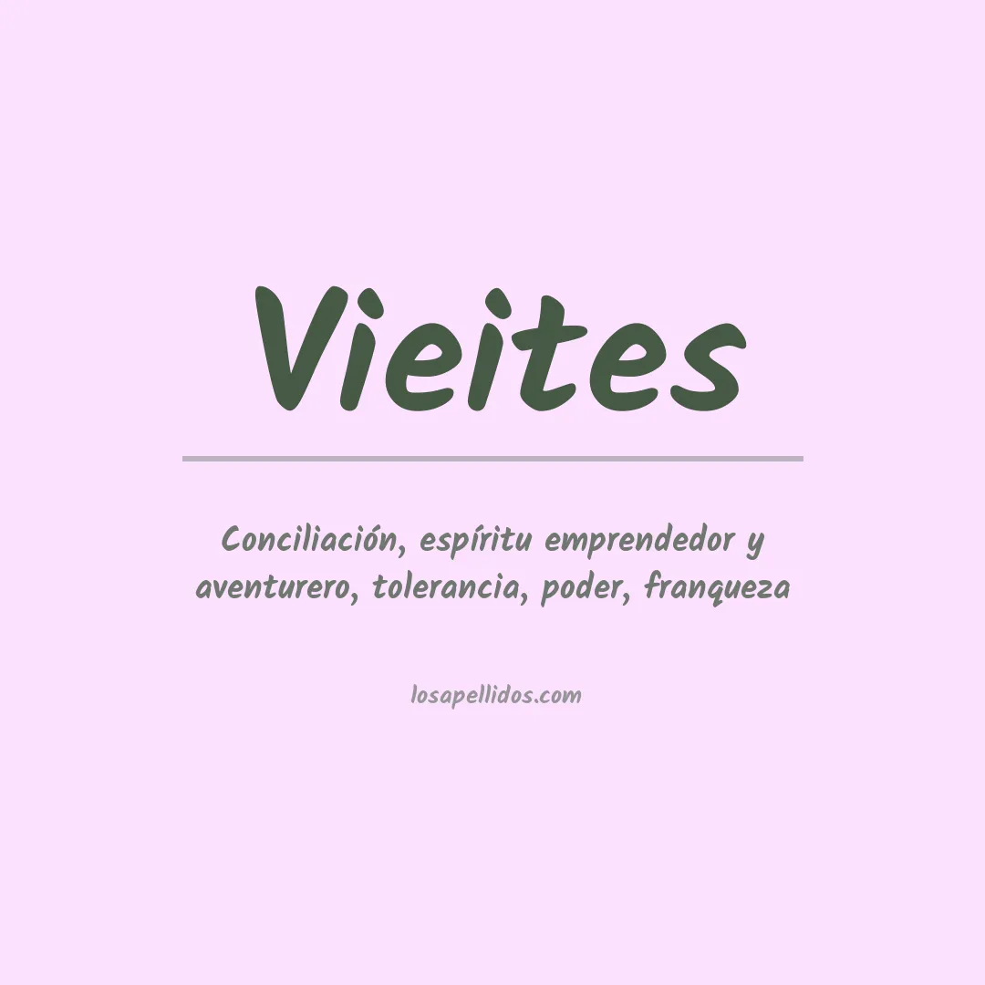 Apellido Vieites